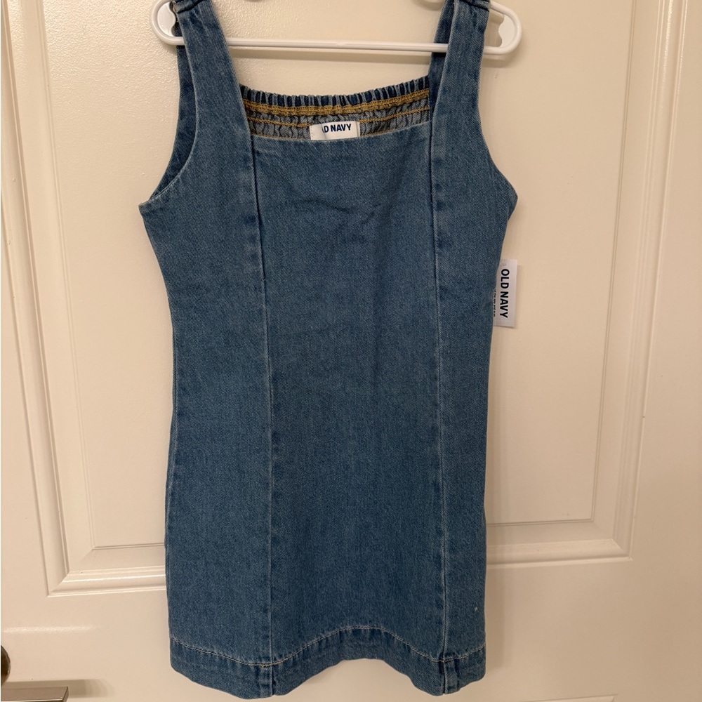 Old Navy Blue Denim Tank Dress